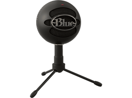 BLUE MIC Microphone pour Streaming USB Snowball Ice Noir (988-000172)