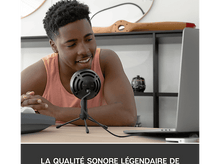 Charger l&#39;image dans la galerie, BLUE MIC Microphone pour Streaming USB Snowball Ice Noir (988-000172) Microphone
