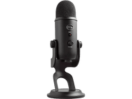 BLUE MIC Microphone de streaming Yeti USB Noir (988-000229)