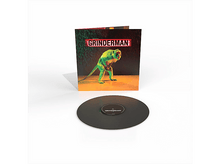 Charger l&#39;image dans la galerie, Pochette de l&#39;album Grinderman avec un singe et un vinyle sur fond blanc.
