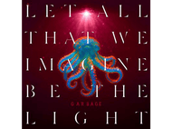 Pochette d'album. Pieuvre bleue, tentacules oranges, fond rouge, texte blanc : 