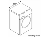 BOSCH WGG244FMFG - Lave-linge frontal - 9 kg - 1400 rpm - 71 dB - Dosage automatique