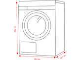 BOSCH WRB247D0FG - Sèche-linge pompe à chaleur - 9 kg - 57 dB - Label énergétique A