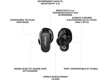 Charger l&#39;image dans la galerie, BOSE Écouteurs sans fil QuietComfort Earbuds II Noir (870730-0010)
