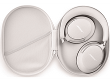 Charger l&#39;image dans la galerie, Étui de casque ouvert avec des écouteurs blancs à l&#39;intérieur.
