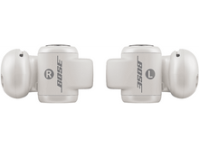 Charger l&#39;image dans la galerie, Deux écouteurs Bose blancs, étiquetés &#39;R&#39; et &#39;L&#39; avec le logo Bose sur le côté.
