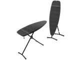 BRABANTIA Planche à repasser et planche à vapeur D - 2 en 1 - 135x45 cm - Denim Noir