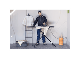 BRABANTIA Planche à repasser et planche à vapeur D - 2 en 1 - 135x45 cm - Denim Noir