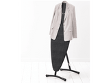 BRABANTIA Planche à repasser et planche à vapeur D - 2 en 1 - 135x45 cm - Denim Noir