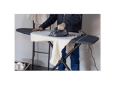 BRABANTIA Planche à repasser et planche à vapeur D - 2 en 1 - 135x45 cm - Denim Noir