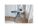 BRABANTIA Planche à repasser B avec support pour fer à repasser - 124 x 38 cm - New Dawn