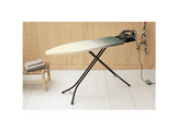 BRABANTIA Planche à repasser B avec support pour fer à repasser - 124 x 38 cm - New Dawn