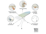 BRABANTIA Steam Unit - Soothing Sea - Planche à repasser 124 x 45 cm