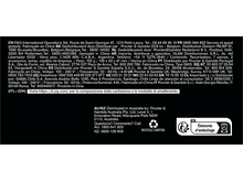 Charger l&#39;image dans la galerie, Texte en plusieurs langues sur les coordonnées. Fond blanc avec quelques images et symboles.
