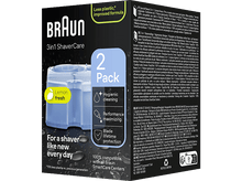 Charger l&#39;image dans la galerie, Un paquet de soin pour rasoir Braun 3en1 avec parfum citron frais et nettoyage hygiénique.
