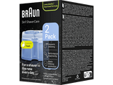 BRAUN Cartouches de recharge CCR2 2 pièces Bleu