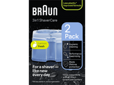 BRAUN Cartouches de recharge CCR2 2 pièces Bleu