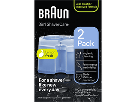 BRAUN Cartouches de recharge CCR2 2 pièces Bleu