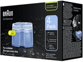 BRAUN Cartouches de recharge pour station de nettoyage (CCR4)