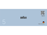 BRAUN Épilateur SE5-011