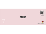 BRAUN Épilateur SE7-030