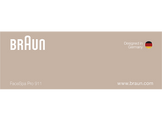 BRAUN Épilateur visage - Brosse nettoyante visage FaceSpa Pro (911)