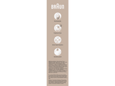 BRAUN Épilateur visage - Brosse nettoyante visage FaceSpa Pro (911)