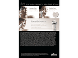 BRAUN Épilateur visage - Brosse nettoyante visage FaceSpa Pro (911)