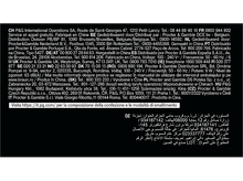 Charger l&#39;image dans la galerie, Texte en plusieurs langues, informations P&amp;G en plusieurs langues et symboles de recyclage.
