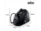 BRAUN HOUSEHOLD Fer à repasser avec générateur de vapeur CareStyle 5 (IS5249BK)