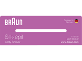 BRAUN Ladyshave Silk Epil 5 (5-100)