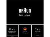 BRAUN Épilateur à lumière pulsée (IPL) PL5412 Blanc