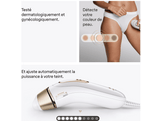 BRAUN Épilateur à lumière pulsée (IPL) PL5412 Blanc