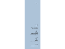 Charger l&#39;image dans la galerie, Fond noir avec caractéristiques du produit : lumière intelligente, pincettes micro-grip, humide et sec et autonomie.
