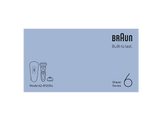 BRAUN Rasoir 62-B1200s Bleu