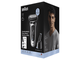BRAUN Rasoir 62-S7650cc Argenté