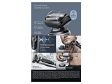 BRAUN Rasoir 62-S7650cc Argenté