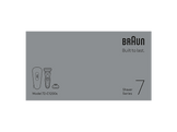 BRAUN Rasoir 72-C1200s Doré