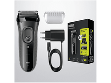 Charger l&#39;image dans la galerie, BRAUN Rasoir Series 3 Shave &amp; Style (3000BT) Rasoir électrique Noir
