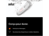 BRAUN SE5-011 Épilateur Blanc