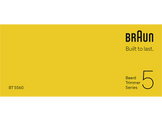 BRAUN Tondeuse à barbe BT 5560