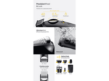 Charger l&#39;image dans la galerie, Caractéristiques du tondeuse à barbe Braun : molette de précision, lame, etc.
