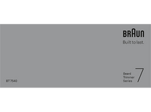 Charger l&#39;image dans la galerie, Une image grise avec la marque Braun et le texte : Conçu pour durer.
