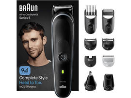 BRAUN Tondeuse barbe et cheveux All-in-One Style Kit Series 5 (MGK5411)