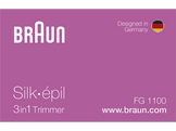 BRAUN Tondeuse bikini Silk-épil (FG1100)
