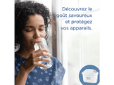 BRITA Carafe filtrante en verre 2,5 L - Bleu clair - Inclut 1 filtre à eau Maxtra Pro