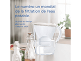BRITA Carafe filtrante Marella Cool White + 6 Maxtra Pro All-in-1 (1051132)