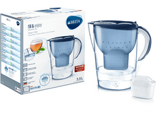 Charger l&#39;image dans la galerie, BRITA Carafe filtrante Marella XL Blue (1024052)
