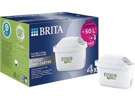 BRITA Cartouche filtrante Maxtra Pro Expert Calcaire Pack de 4 (1050433)