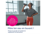 BRITA Gourde isotherme 0,6 L - Verte - Comprend 2 filtres à eau MicroDisc - Sans BPA